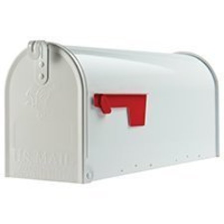 GIBRALTAR MAILBOXES Gibraltar Mailboxes Elite E1100W00 Mailbox, 800 cu-in Capacity, Galvanized Steel, Powder-Coated E1100W00